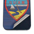 Guam Flag Dark Wood iPhone 16 Skin