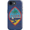 Guam Flag Dark Wood iPhone 16e Impact Case