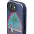 Guam Flag Dark Wood iPhone 16e Impact Case