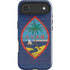 Guam Flag Dark Wood iPhone 17 Air Impact Case