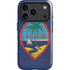Guam Flag Dark Wood iPhone 17 Pro Magsafe Impact Case