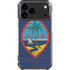 Guam Flag Dark Wood iPhone 17 Pro Max Clear Case