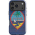 Guam Flag Dark Wood iPhone 17 Pro Max Impact Case