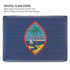 Guam Flag Dark Wood MacBook Pro 14in (2021-24) Case plus Skin