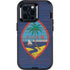 Guam Flag Dark Wood Otterbox Defender iPhone Skin
