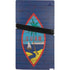 Guam Flag Dark Wood PS5 Pro Bundle Skin