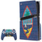 Guam Flag Dark Wood PS5 Pro Disk Bundle Skin