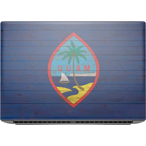 Guam Flag Dark Wood HP ZBook Fury 16 G10 Skin