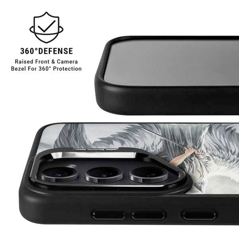 Guardian Angel by LA Williams Galaxy S25 Kickstand Case