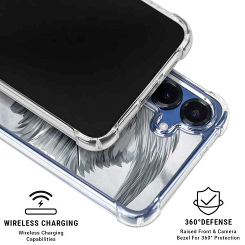 Guardian Angel by LA Williams Galaxy S25 Clear Case