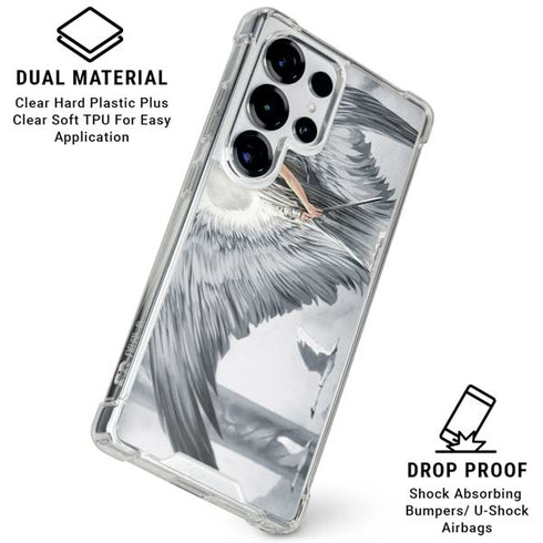 Guardian Angel by LA Williams Galaxy S25 Ultra Clear Case