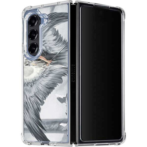 Guardian Angel by LA Williams Galaxy Z Fold5 5G Clear Case