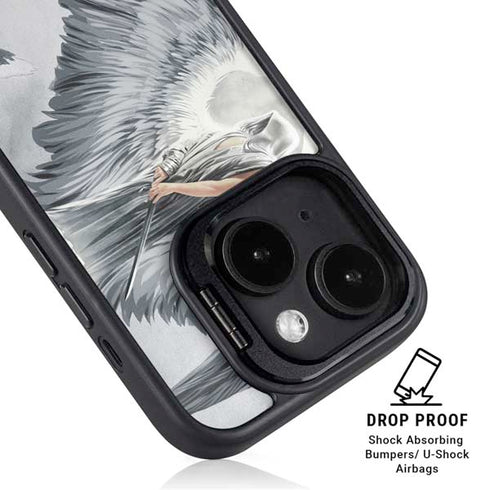 Guardian Angel by LA Williams iPhone 15 Plus Kickstand Case