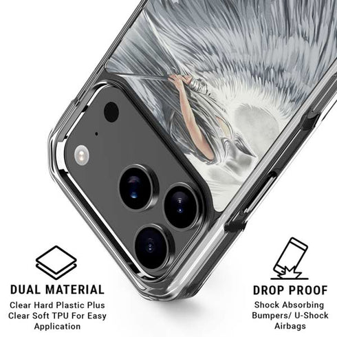 Guardian Angel by LA Williams iPhone 18 Pro Clear Case