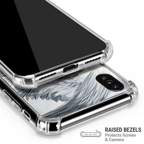 Guardian Angel by LA Williams iPhone X/XS Clear Case