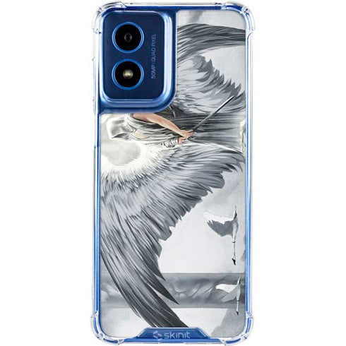 Guardian Angel by LA Williams Moto G 5G (2024) Clear Case