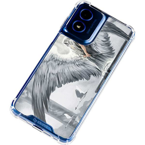 Guardian Angel by LA Williams Moto G 5G (2024) Clear Case