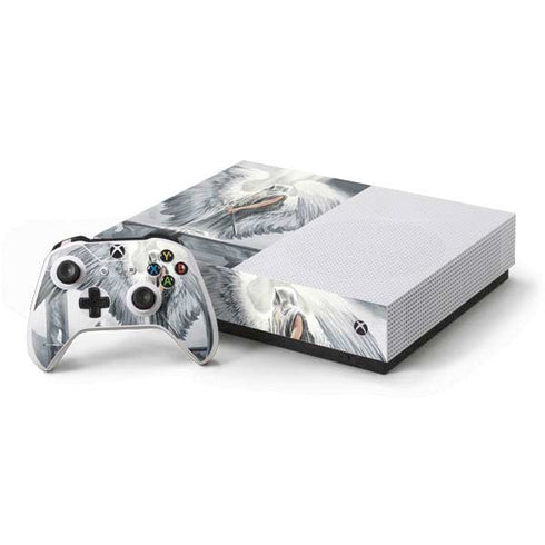 Guardian Angel by LA Williams Xbox One S All-Digital Edition Bundle Skin