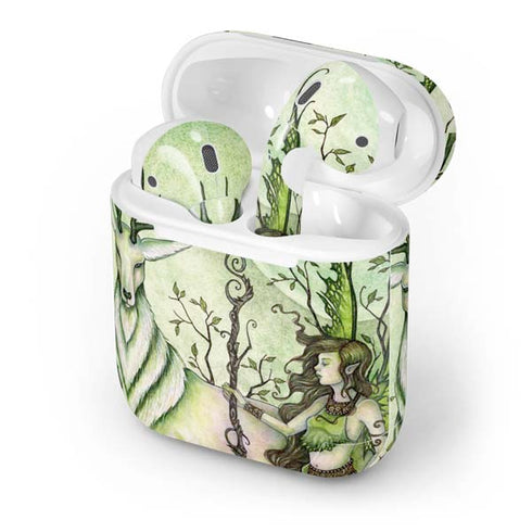 Guardian Fairy and Stag by Amy Brown Apple AirPods Skin
