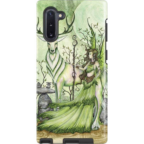 Guardian Fairy and Stag by Amy Brown Galaxy Cases