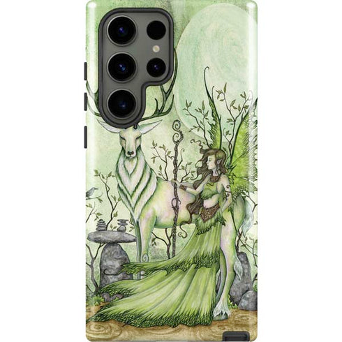 Guardian Fairy and Stag by Amy Brown Galaxy S23 Ultra Pro Case