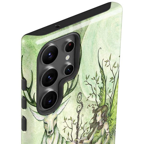Guardian Fairy and Stag by Amy Brown Galaxy S23 Ultra Pro Case