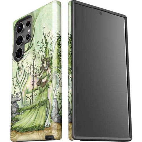 Guardian Fairy and Stag by Amy Brown Galaxy S23 Ultra Pro Case