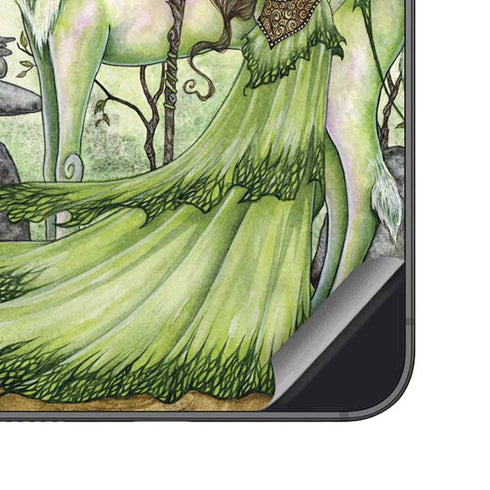 Guardian Fairy and Stag by Amy Brown Galaxy S24 Plus Skin