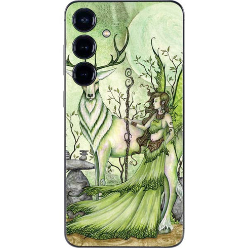 Guardian Fairy and Stag by Amy Brown Galaxy S24 Skin