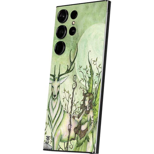Guardian Fairy and Stag by Amy Brown Galaxy S25 Ultra Skin