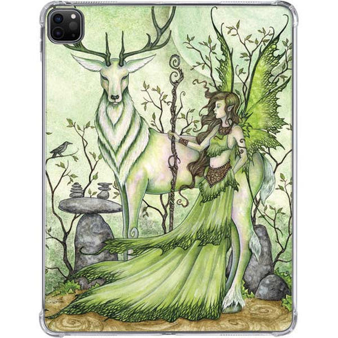 Guardian Fairy and Stag by Amy Brown iPad Pro 11in (2024) Clear Case