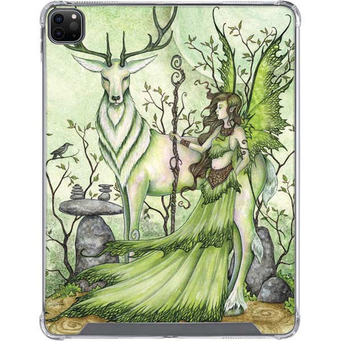 Guardian Fairy and Stag by Amy Brown iPad Cases