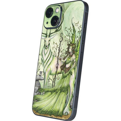 Guardian Fairy and Stag by Amy Brown iPhone Skins