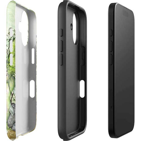 Guardian Fairy and Stag by Amy Brown iPhone 16 Plus Impact Case