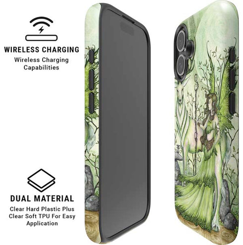 Guardian Fairy and Stag by Amy Brown iPhone 16 Plus Magsafe Impact Case