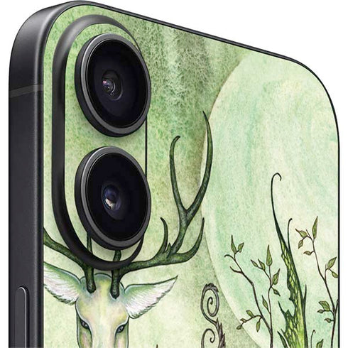 Guardian Fairy and Stag by Amy Brown iPhone 16 Plus Skin