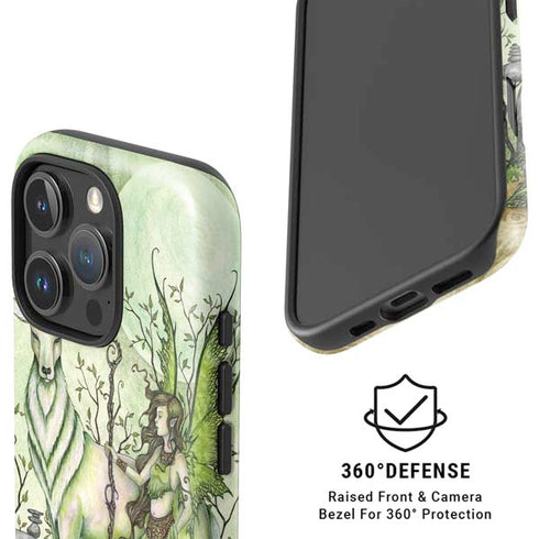 Guardian Fairy and Stag by Amy Brown iPhone 16 Pro Magsafe Impact Case