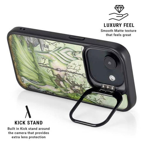 Guardian Fairy and Stag by Amy Brown iPhone 16e Kickstand Case