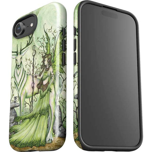 Guardian Fairy and Stag by Amy Brown iPhone 16e Impact Case