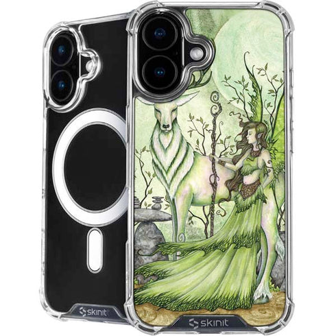 Guardian Fairy and Stag by Amy Brown iPhone 17 MagSafe Case