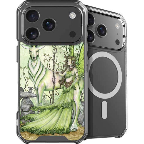 Guardian Fairy and Stag by Amy Brown iPhone 18 Pro MagSafe Case