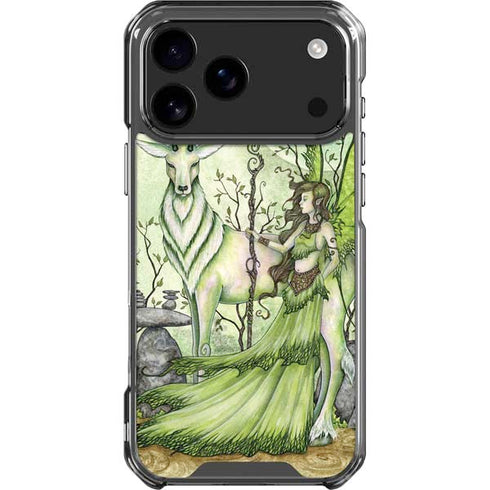 Guardian Fairy and Stag by Amy Brown iPhone 18 Pro Max Clear Case