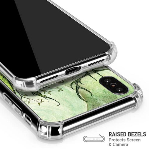 Guardian Fairy and Stag by Amy Brown iPhone X/XS Clear Case