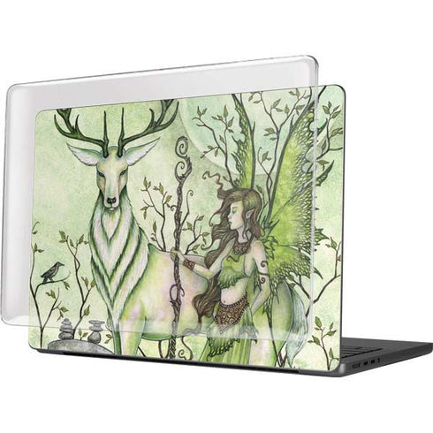 Guardian Fairy and Stag by Amy Brown MacBook Pro 14in (2021-24) Case plus Skin