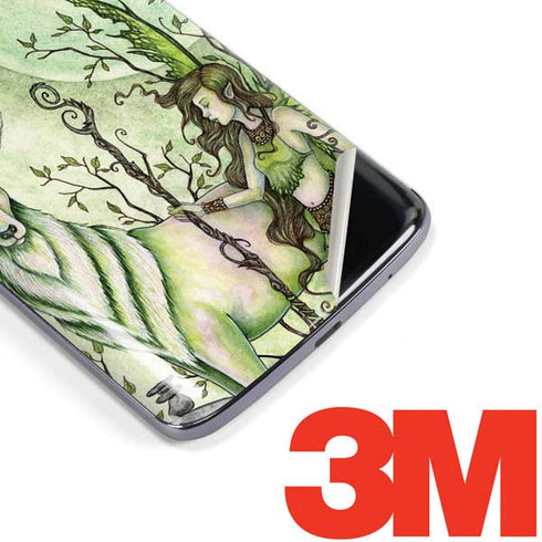 Guardian Fairy and Stag by Amy Brown Moto E5 Plus Skin