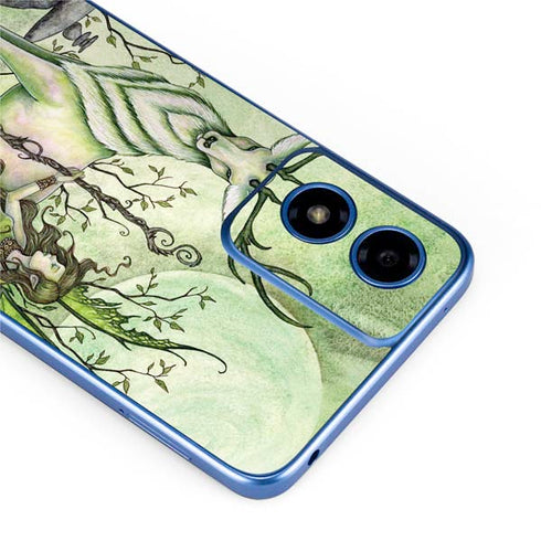 Guardian Fairy and Stag by Amy Brown Moto G Play 4G (2024) Skin