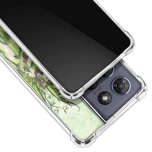 Guardian Fairy and Stag by Amy Brown Moto G Play 5G (2025) Clear Case