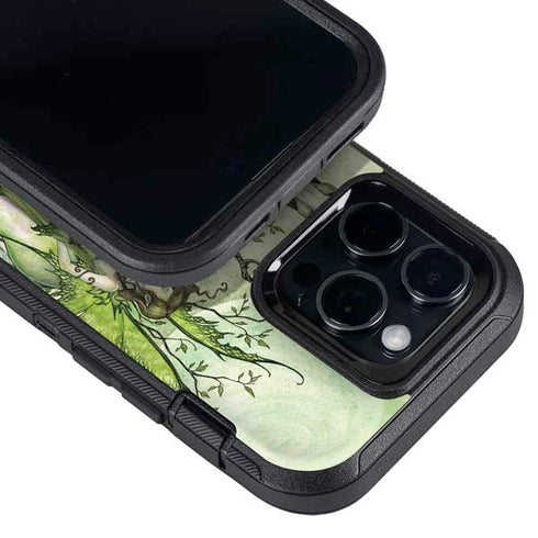 Guardian Fairy and Stag by Amy Brown Otterbox Defender iPhone Skin