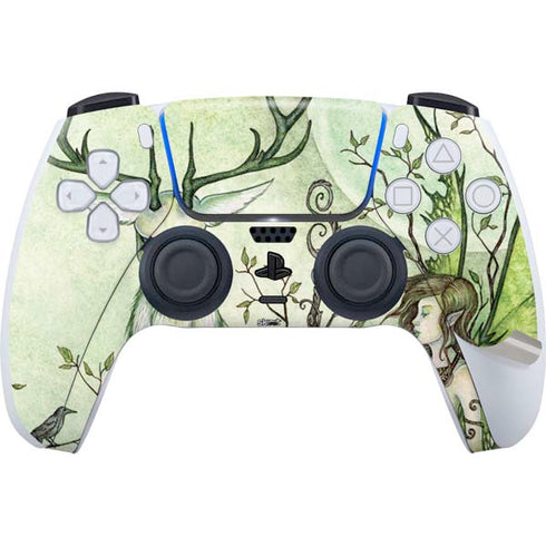 Guardian Fairy and Stag by Amy Brown PS5 Pro Bundle Skin
