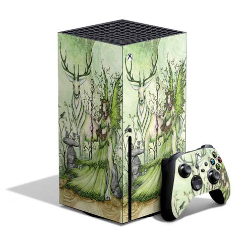 Guardian Fairy and Stag by Amy Brown Xbox Series X Skins